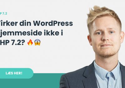 Virker din WordPress hjemmeside hos One.com eller Unoeuro ikke i PHP 7.2?